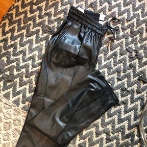 Aritzia Faux Leather Pants